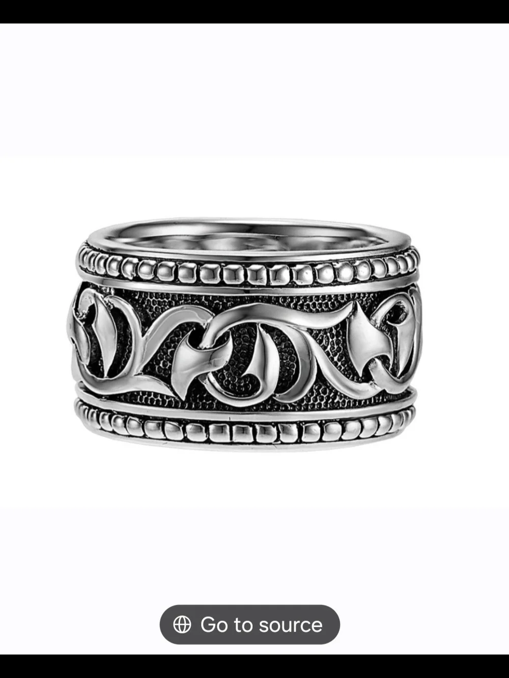 Scott Kay Men’s Sterling Silver Sparta Ring. Scott Kay 14.5 mm
